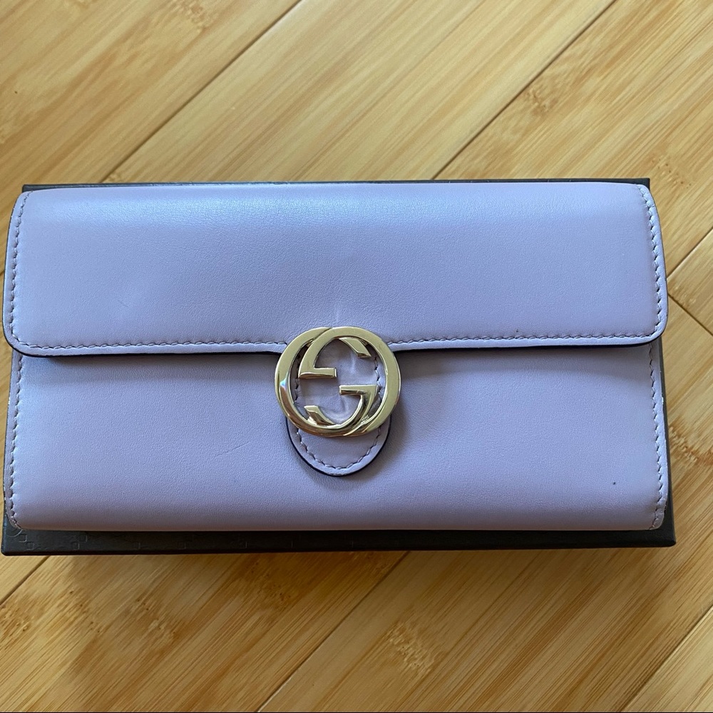 Gucci Icon Interlocking GG Continental Wallet